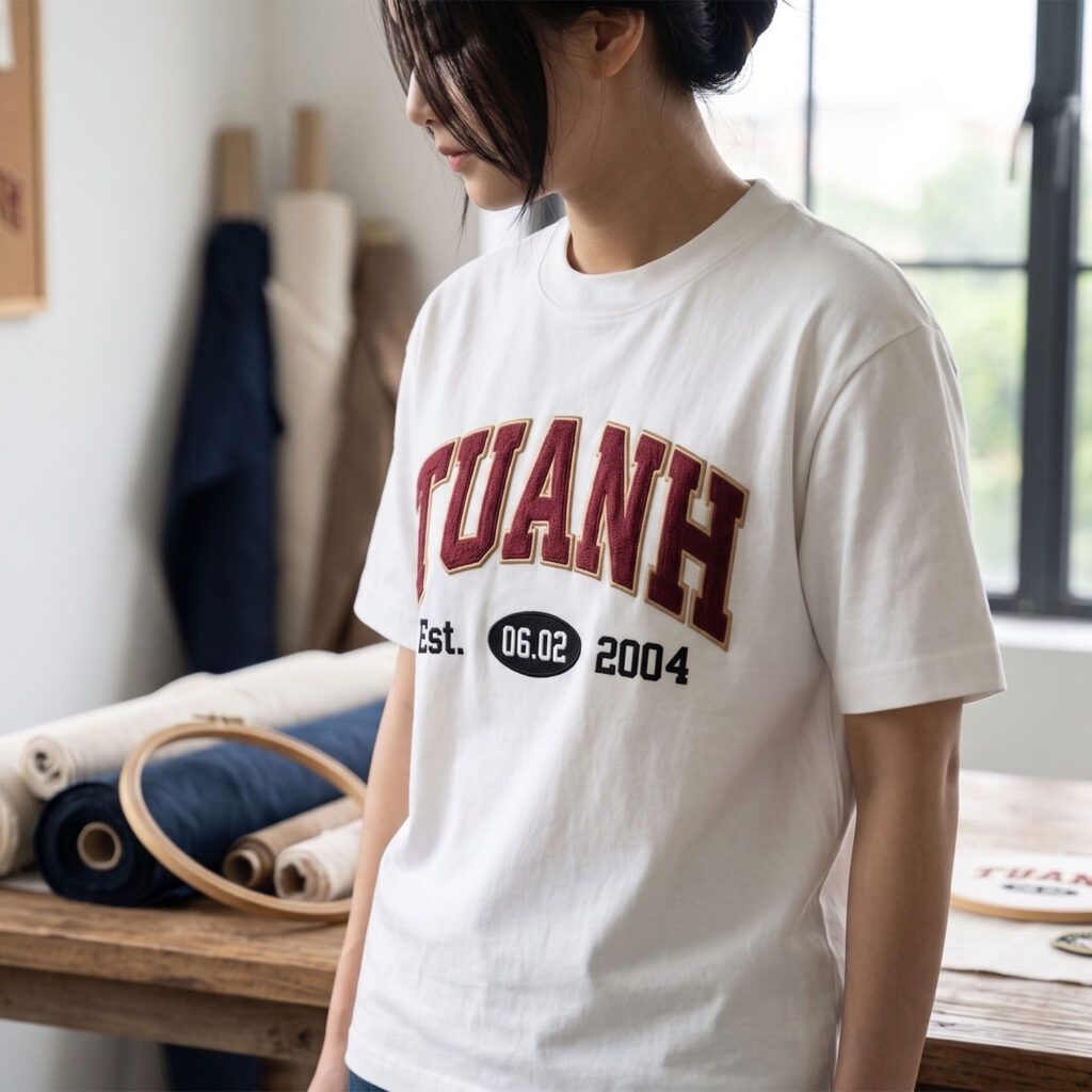 Áo Thêu Tên Cá Nhân Hóa, Thêu Tên, Ngày Sinh Nhật 3