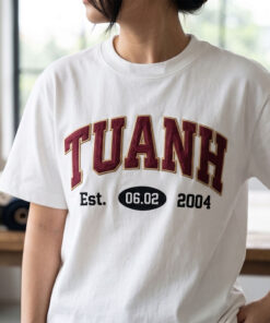 Áo Thêu Tên Cá Nhân Hóa, Thêu Tên, Ngày Sinh Nhật 4