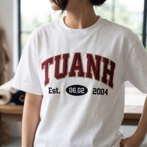 Áo Thêu Tên Cá Nhân Hóa, Thêu Tên, Ngày Sinh Nhật 4