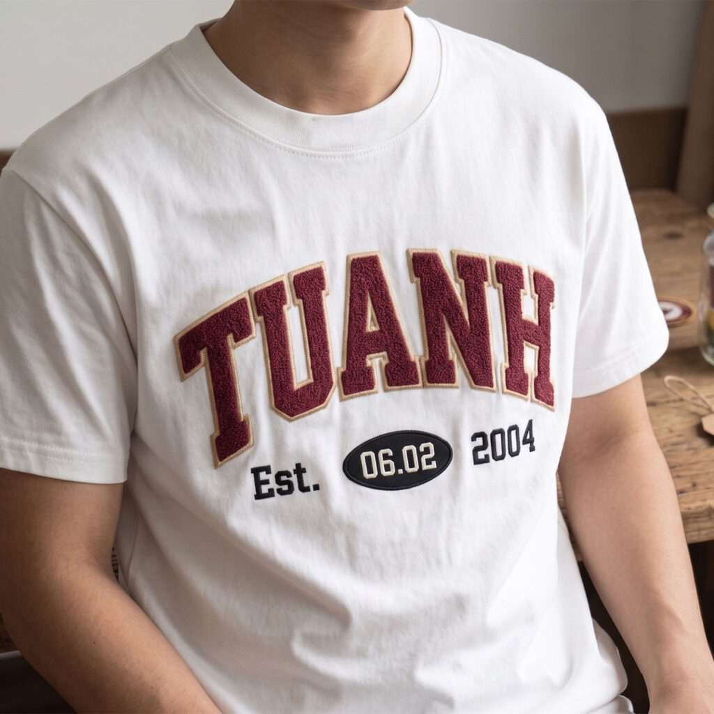 Áo Thêu Tên Cá Nhân Hóa, Thêu Tên, Ngày Sinh Nhật