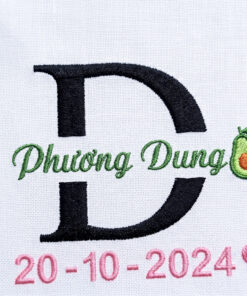 Áo Thêu Tên, Chữ Cái Lớn Theo Tên, Ngày Tháng Năm Sinh 1