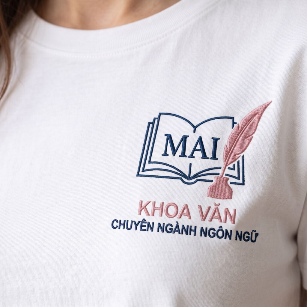 Áo Thun Sinh Viên Khoa Văn Thêu Tên Cá Nhân Hóa 1