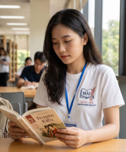 Áo Thun Sinh Viên Khoa Văn Thêu Tên Cá Nhân Hóa