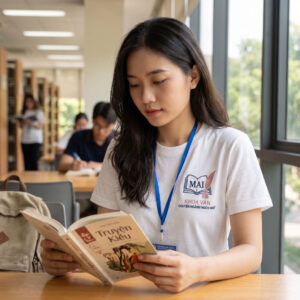 Áo Thun Sinh Viên Khoa Văn Thêu Tên Cá Nhân Hóa - S - Đen